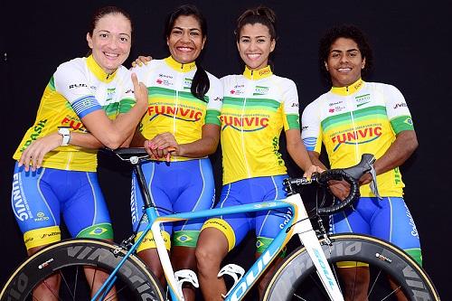 Equipe feminina / Foto: Luis Claudio Antunes/Bike76